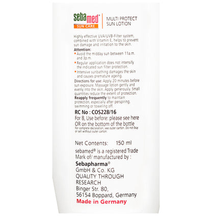 Sebamed Multi Protect Sun Lotion SPF 50+