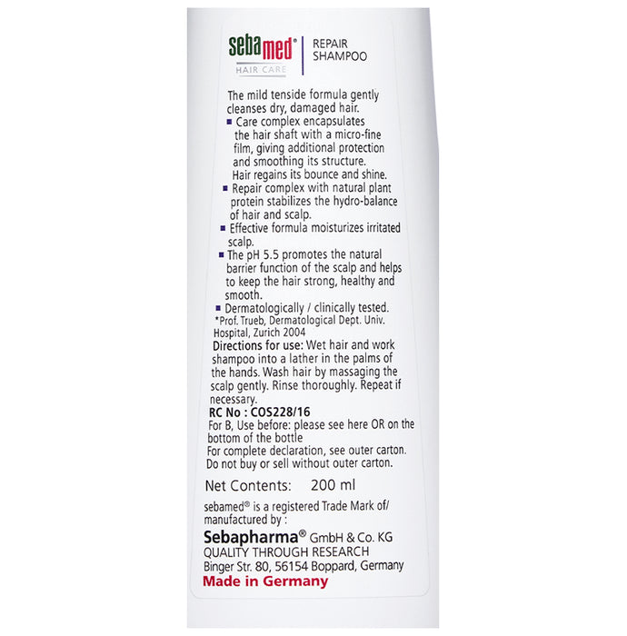 Sebamed Repair Shampoo