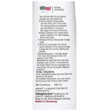 Sebamed Repair Shampoo