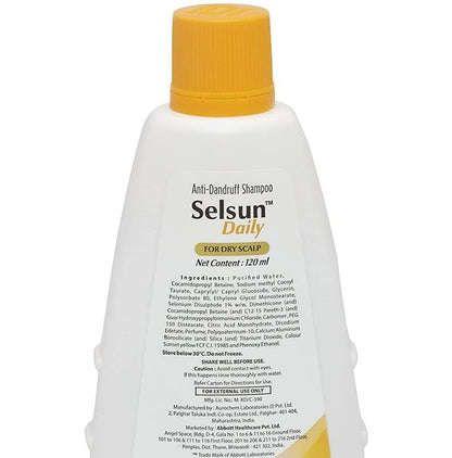 Selsun Combo Pack of Anti Dandruff Shampoo & Suspension (120ml Each)
