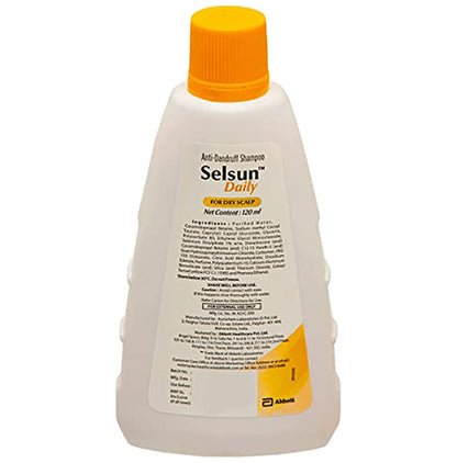 Selsun Daily Anti Dandruff Shampoo for Dry Scalp (120ml Each)