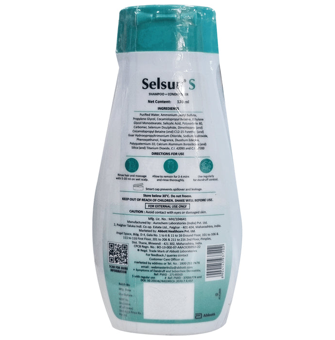 Selsun S Shampoo+Conditioner Scaly Scalp Condition