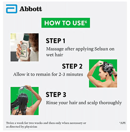 Selsun Suspension Anti Dandruff Shampoo (60ml Each)