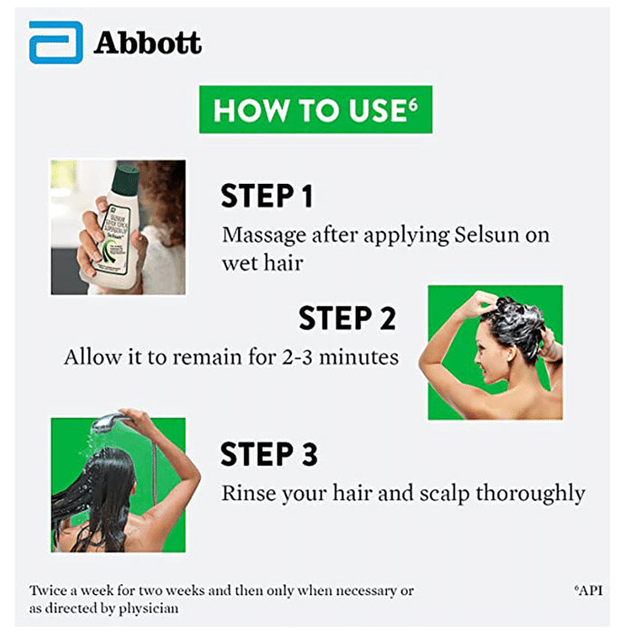 Selsun Suspension Anti Dandruff Shampoo (60ml Each)