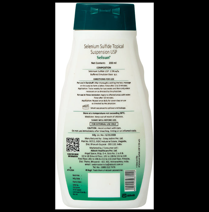 Selsun Suspension Anti Dandruff Shampoo | Hair Care