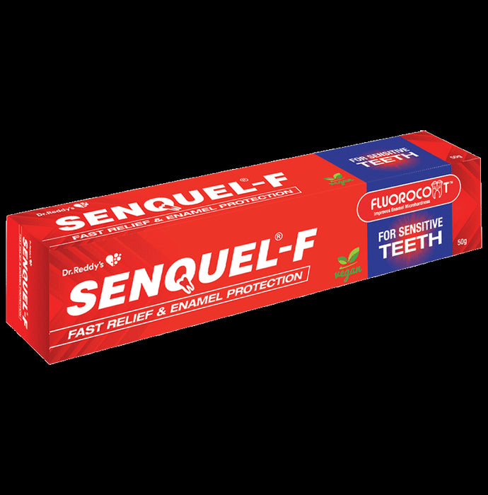 Senquel Senquel-F Foaming Medicated Oral Gel | For Sensitive Teeth & Gums Vegan - Classic Derma