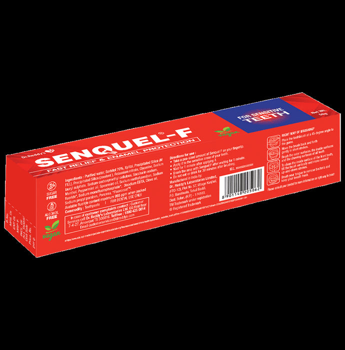 Senquel Senquel F Foaming Medicated Oral Gel | For Sensitive Teeth & Gums Vegan