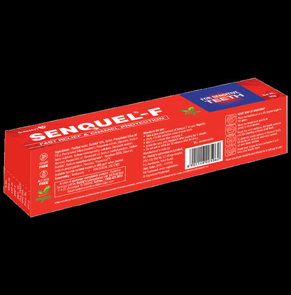 Senquel Senquel F Foaming Medicated Oral Gel | For Sensitive Teeth & Gums Vegan