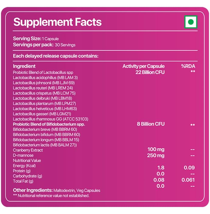 Sensibiotics Advanced Probiotis for Feminine Health Capsule