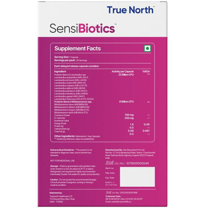 Sensibiotics Advanced Probiotis for Feminine Health Capsule