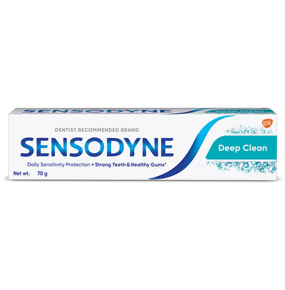 Sensodyne Deep Clean Sensitive Toothpaste - Classic Derma