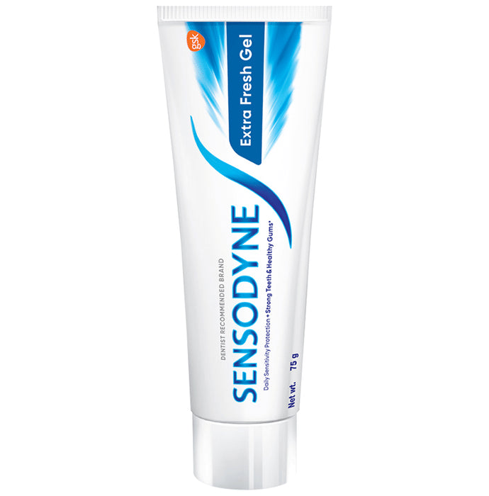 Sensodyne Extra Fresh Gel Toothpaste (75gm Each)