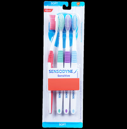 Sensodyne Sensitive Toothbrush with Soft Rounded Bristles - Classic Derma