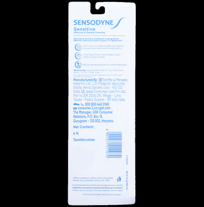 Sensodyne Sensitive Toothbrush with Soft Rounded Bristles