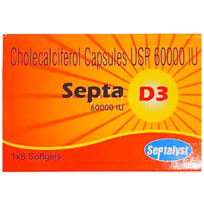 Septa D3 Soft Gelatin Capsule - Classic Derma