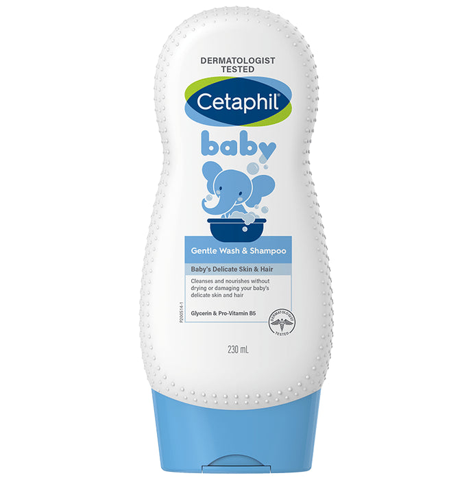 Cetaphil Baby Gentle Wash & Shampoo | With Glycerin & Pro-Vitamin B5 - Classic Derma