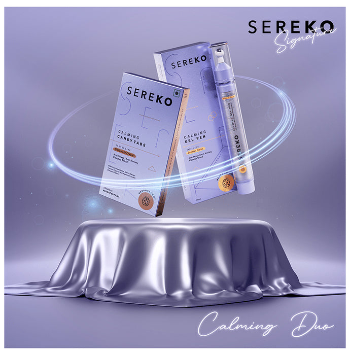 Sereko Signature Duo with Under Eye Gel and Calming Candy Tabs
