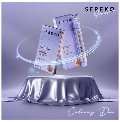 Sereko Signature Duo with Under Eye Gel and Calming Candy Tabs