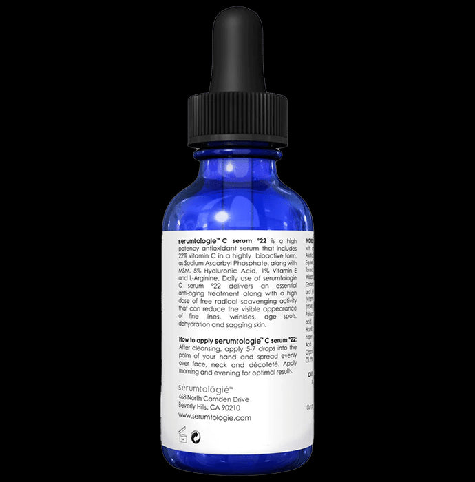 Serumtologie C Serum 22 Pure Vitamin C Serum for Face