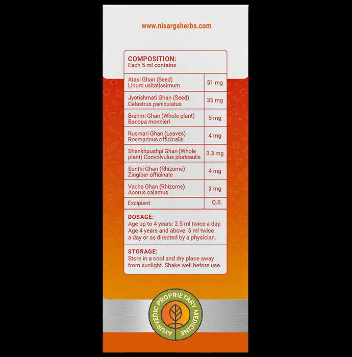 Nisarga Herbs Nurosmart Syrup