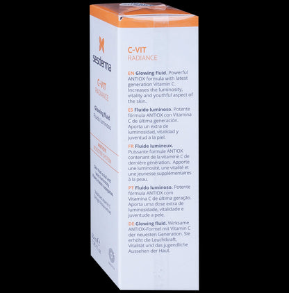 Sesderma C-Vit Radiance Glowing Facial Fluid | Face Care Product with Antiox Booster System