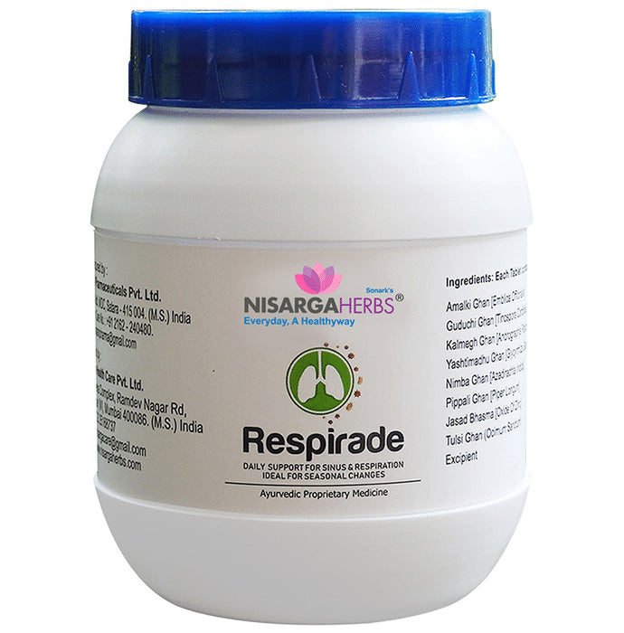 Nisarga Herbs Respirade Tablet - Classic Derma