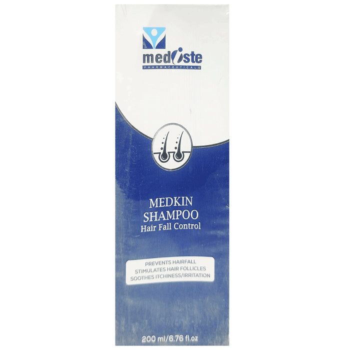 Medkin Shampoo for Hair Fall Control - Classic Derma