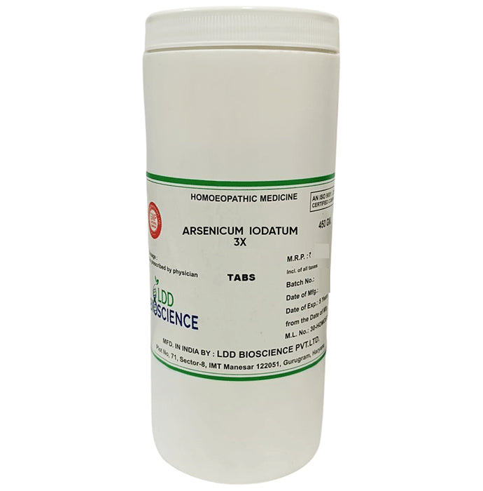 LDD Bioscience Arsenicum Iodatum 3X - Classic Derma