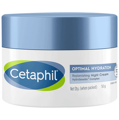 Cetaphil Optimal Hydration Replenishing Night Cream - Classic Derma