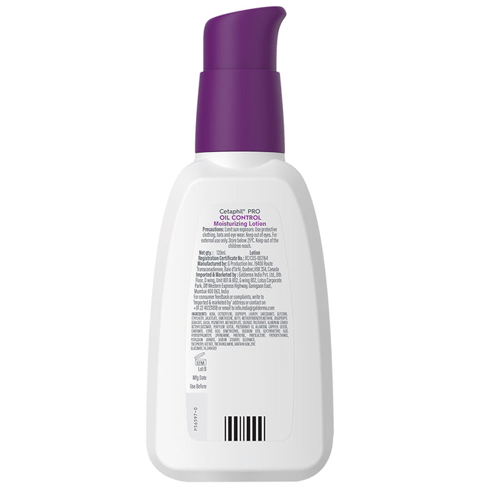 Cetaphil Pro Oil Control Moisturizing Lotion & SPF 30 Sunscreen | For Oily, Sensitive Skin