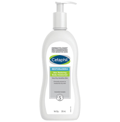 Cetaphil Restoraderm Skin Restoring Body Moisturizer | For Very Dry, Sensitive Skin - Classic Derma