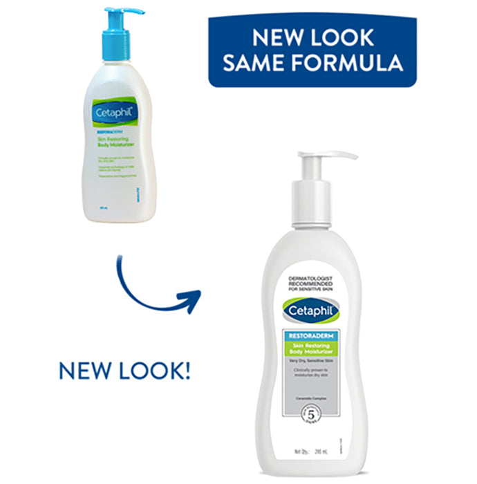 Cetaphil Restoraderm Skin Restoring Body Moisturizer | For Very Dry, Sensitive Skin