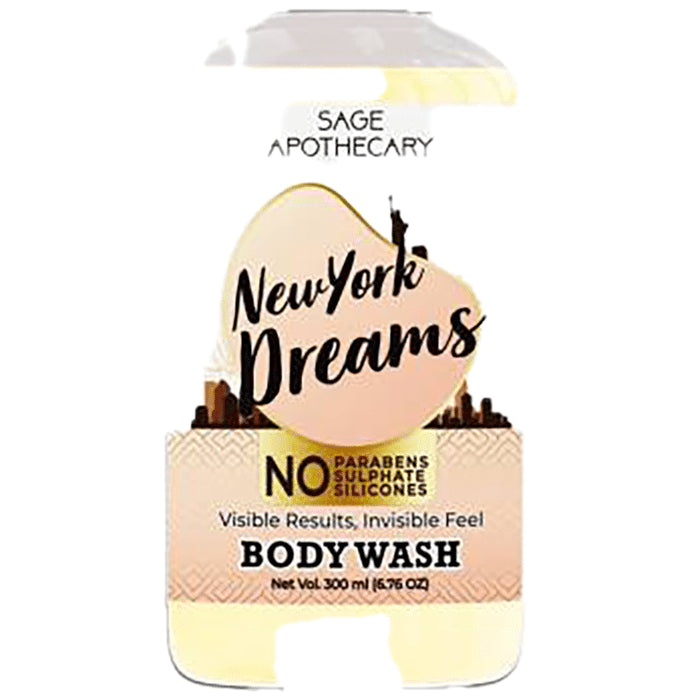 Sage Apothecary NewYork Dreams Body Wash - Classic Derma