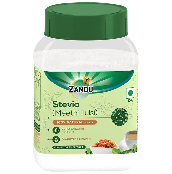 Zandu Stevia (Meethi Tulsi) Powder - Classic Derma