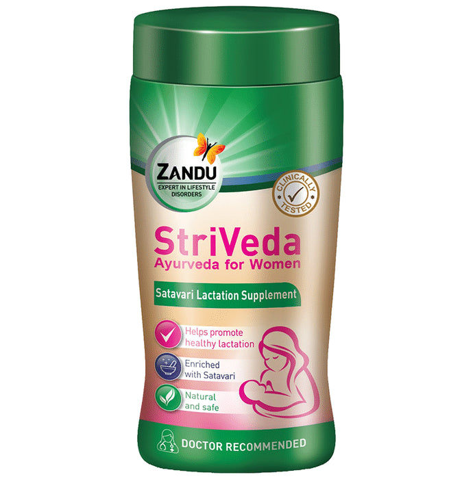Zandu StriVeda Satavari Lactation Supplement | For Women's Health - Classic Derma