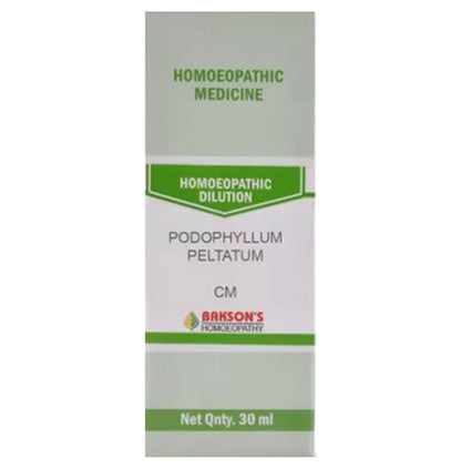 Bakson's Homeopathy Podophyllum Peltatum Dilution CM - Classic Derma