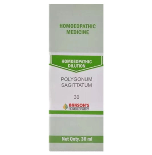 Bakson's Homeopathy Polygonum Sagittatum Dilution 30 - Classic Derma