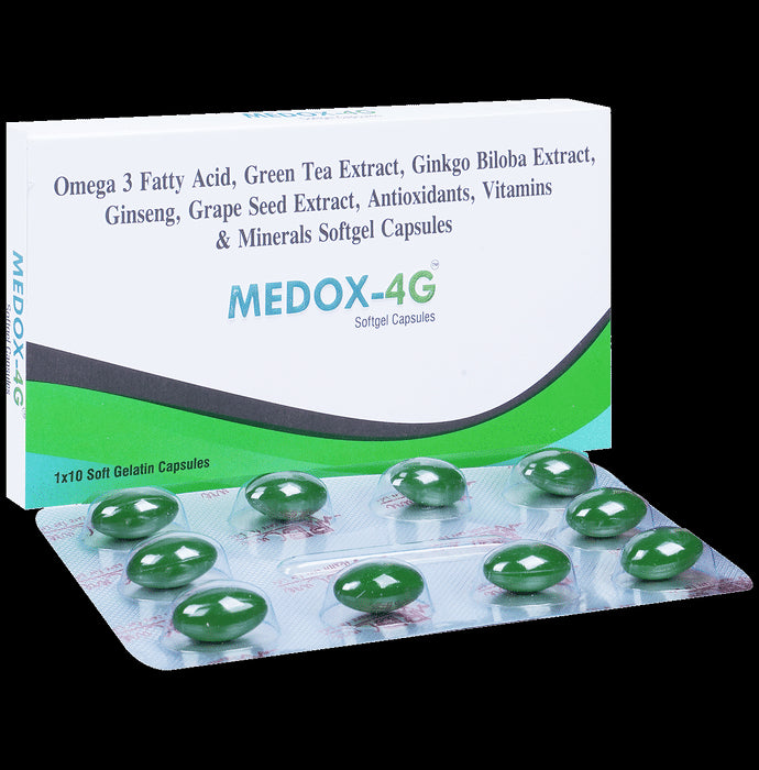 Medox 4G Soft Gelatin Capsule - Classic Derma