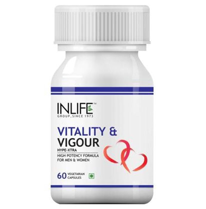 Inlife Shilajit with Safed Musli | Ashwagandha, Tribulus (Gokshura) Vegetarian Capsule for Men and Women - Classic Derma