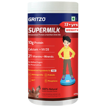 Gritzo Super Milk Weight+ Double Chocolate - Classic Derma