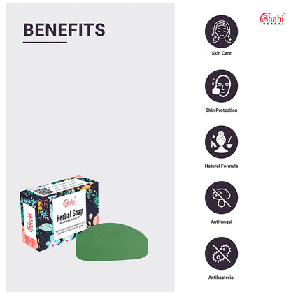 Shahi Herbal Soap with Neem & Coconut Oil (75gm Each)