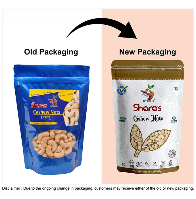 Shara's W180 King Size Cashew Nuts (250gm Each)