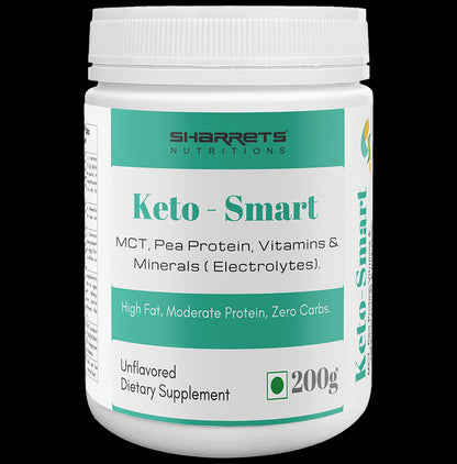 Sharrets Nutritions Keto-Smart Powder Unflavored - Classic Derma