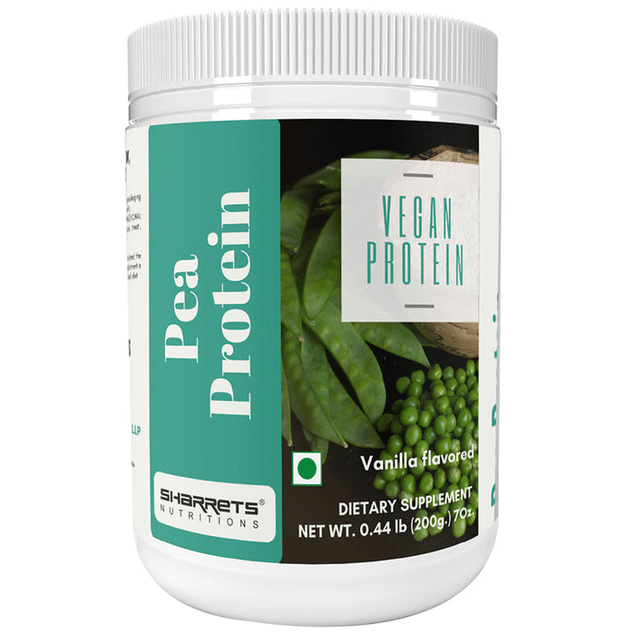 Sharrets Vegan Pea Protein Isolate 80 Powder Vanilla
