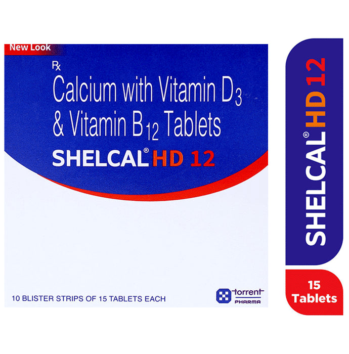 Shelcal -HD 12 Tablet - Classic Derma