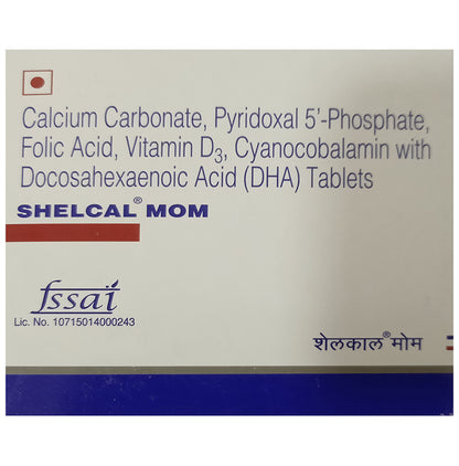 Shelcal MOM Tablet - Classic Derma