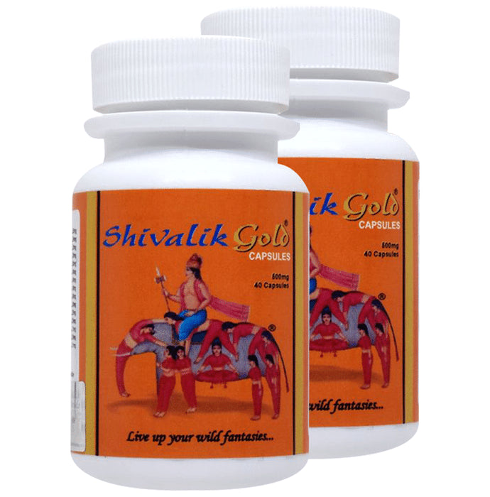 Shivalik Gold Capsule (40 Each) - Classic Derma