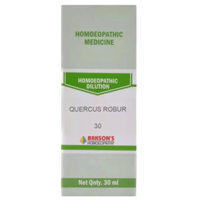 Bakson's Homeopathy Quercus Robur Dilution 30 - Classic Derma