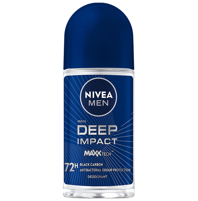 Nivea Men Deep Impact Freshness Deodorant Roll On - Classic Derma