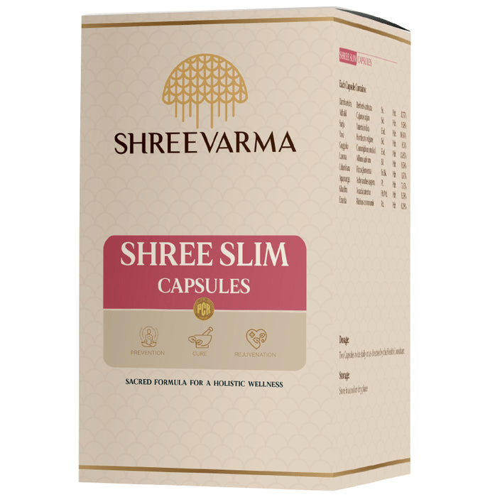 Shree Varma Shree Slim Capsule (60 Each) - Classic Derma